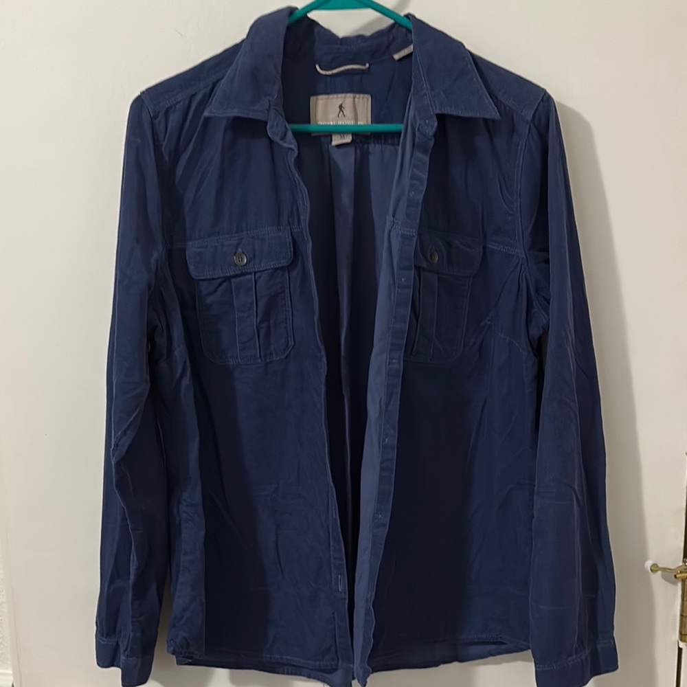 Royal Robbins Women’s Navy Button Down Corduroy Shirt